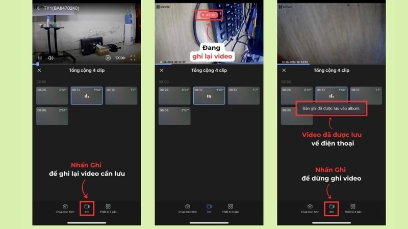 Camera Ezviz không lưu được video 7