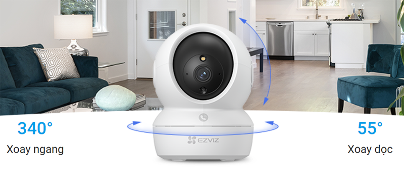 Camera giám sát IP 3MP Ezviz H6C Pro (hình 6)