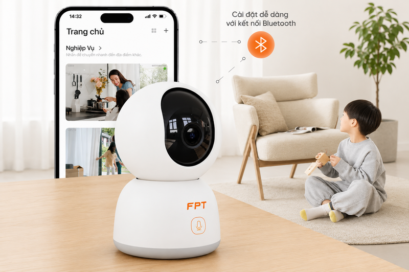 Camera giám sát IP 3MP FPT Play 4 - hình 5