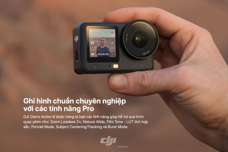 Tích hợp nhiều chế độ quay chuyên nghiệp