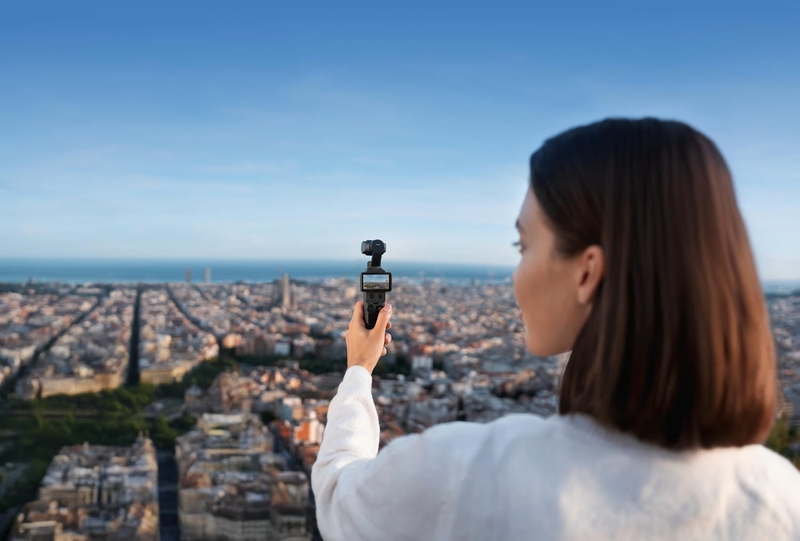 DJI Osmo Pocket 4 zoom 2x chi tiết