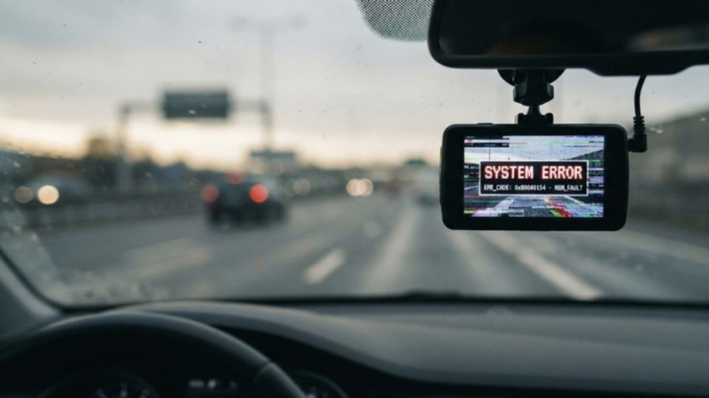 Camera hành trình báo định dạng thẻ nhớ là gì?