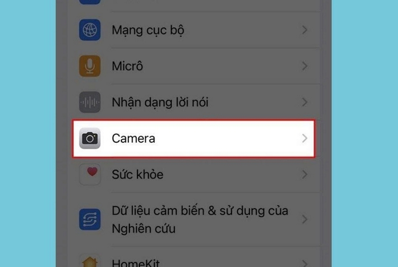 camera iPhone bị đen ảnh 6