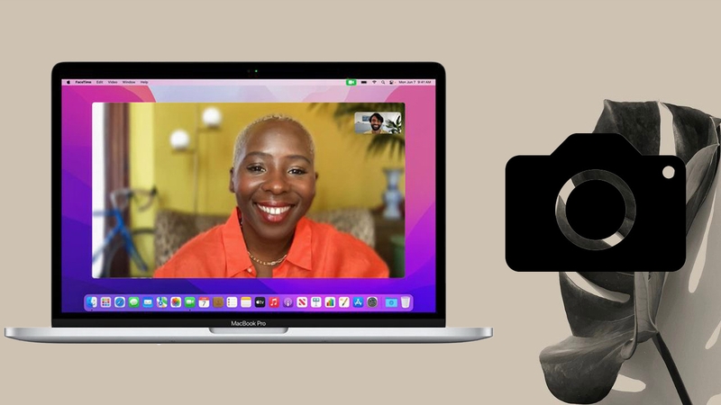 Camera MacBook dùng cho họp trực tuyến