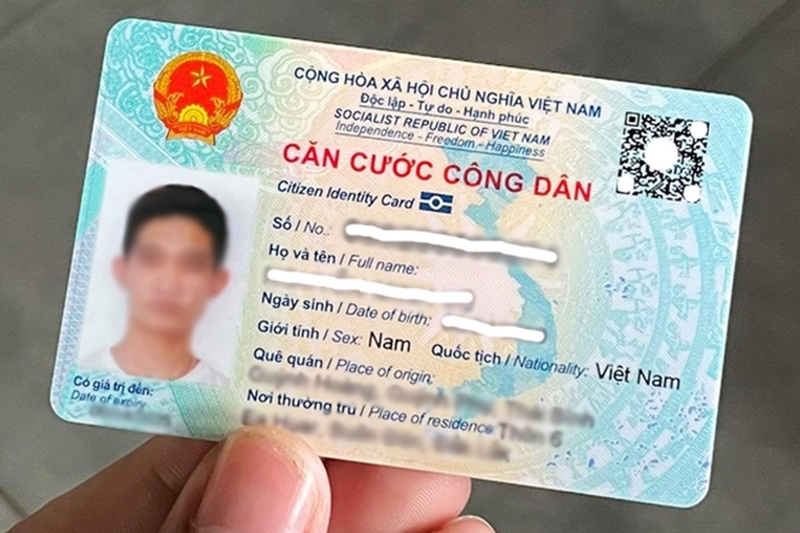 Căn cước công dân tiếng Anh là gì?