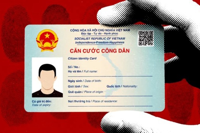Căn cước công dân trong hồ sơ quốc tế