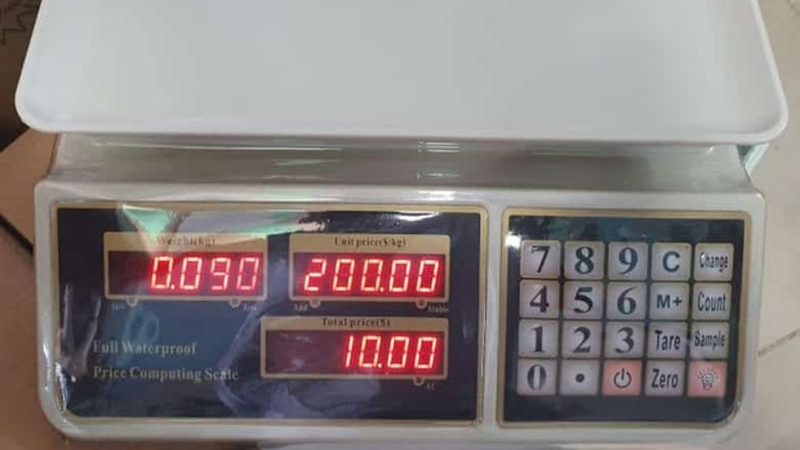 Cân điện tử tính tiền chống nước ACS TTP-SS