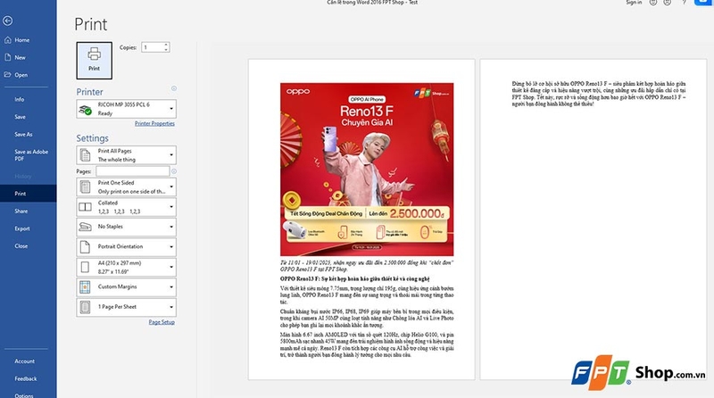 Cách căn lề trong Word 2016 - 10