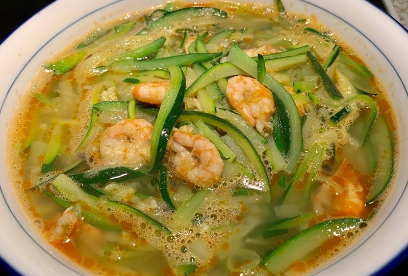 canh bí ngòi nấu tôm ảnh 5