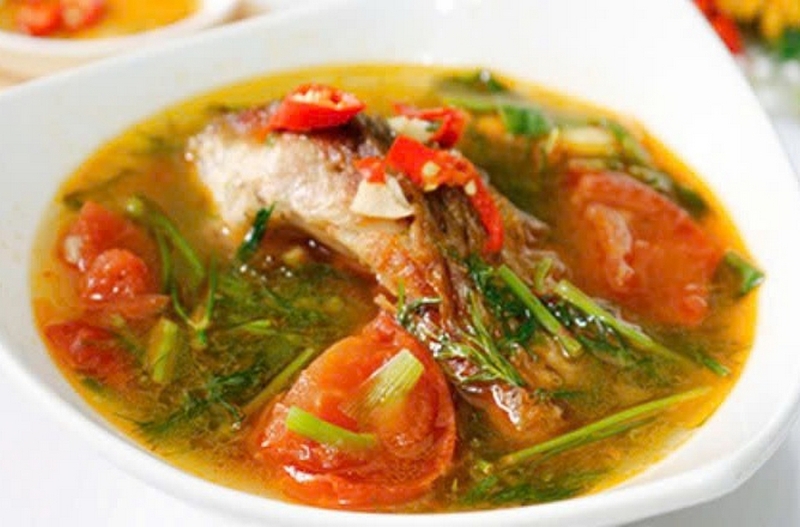 canh cá chép nấu sấu ảnh 6