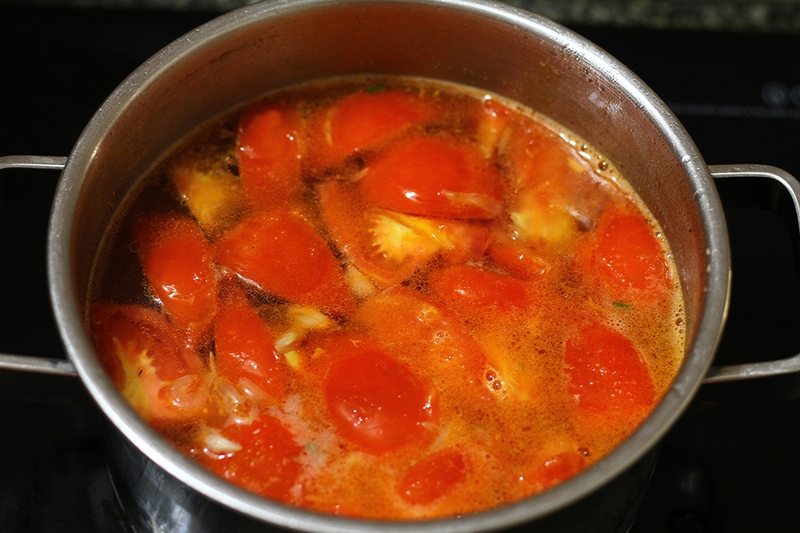 Canh cá nấu rau cần - 07