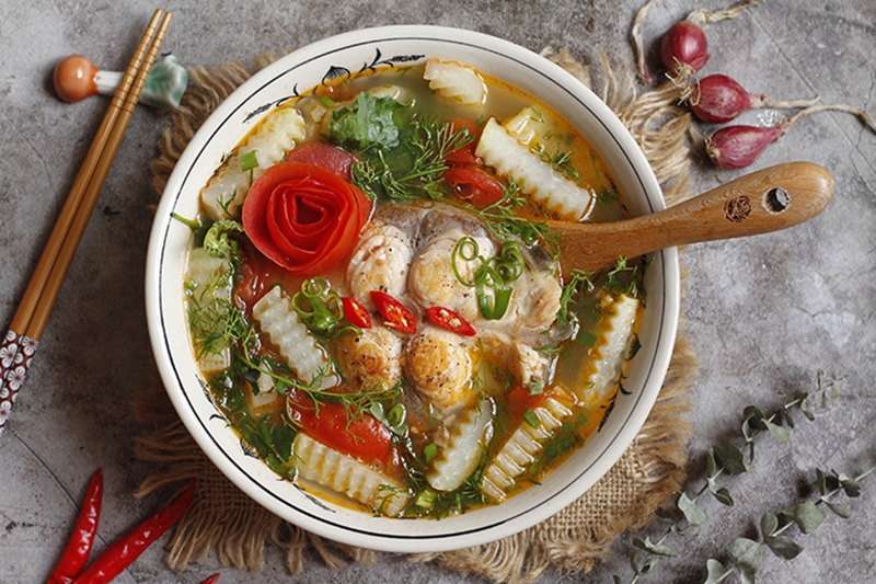 Canh cá giấm mẻ - 03
