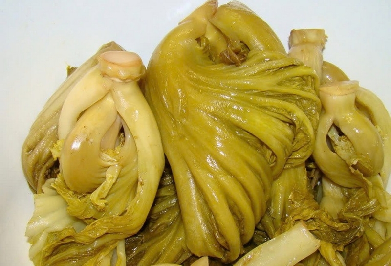 canh cải chua sườn non ảnh 2