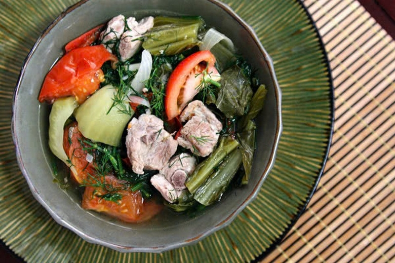 canh cải chua sườn non ảnh 6