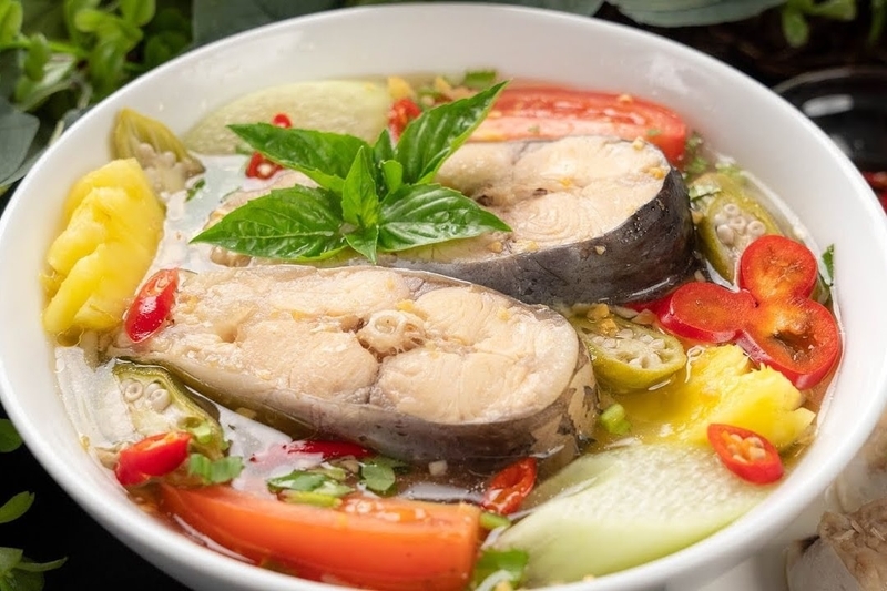Canh chua rau nhút 2