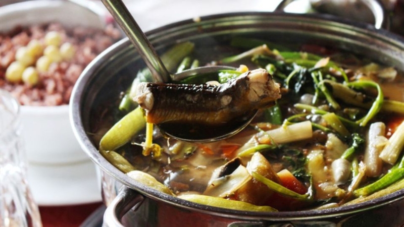 Canh chua trái giác 6