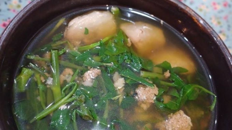 Bước 5: Nấu canh