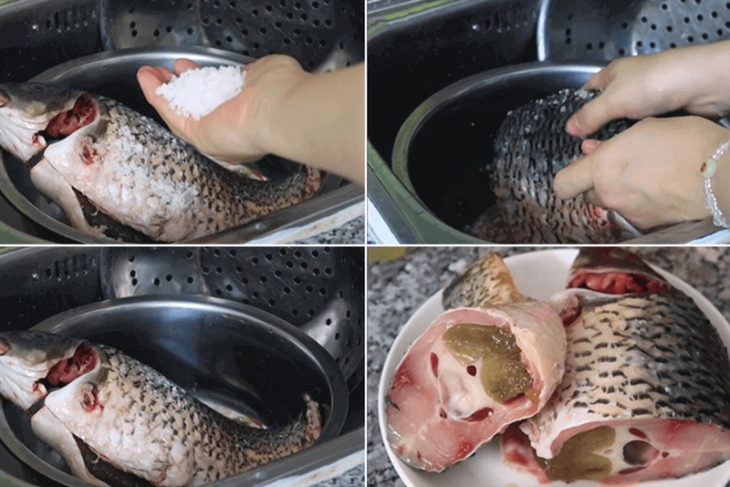 Canh đậu đỏ nấu cá chép 3
