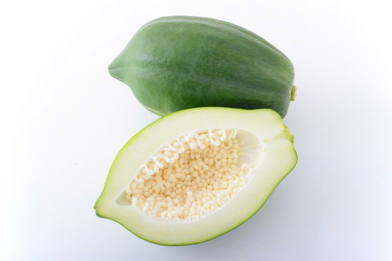 đu đủ xanh nấu canh đu đủ chay