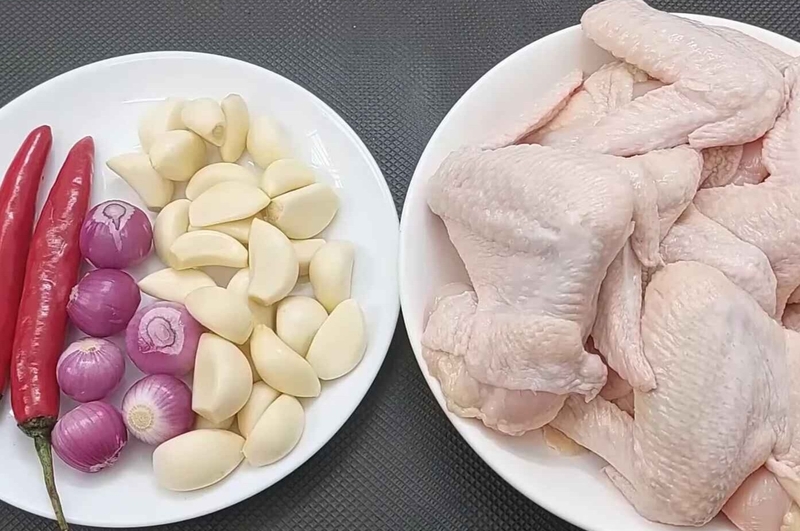 cánh gà chiên tỏi hình 1