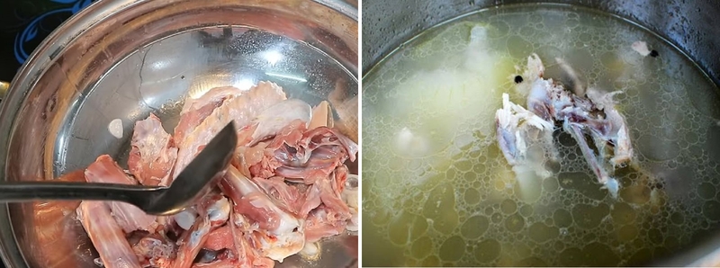 canh gà khổ qua 4