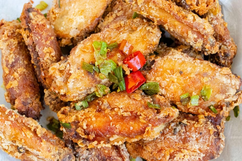 Cánh gà rang muối - 02