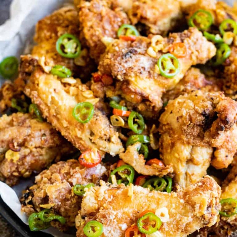 Cánh gà rang muối - 08