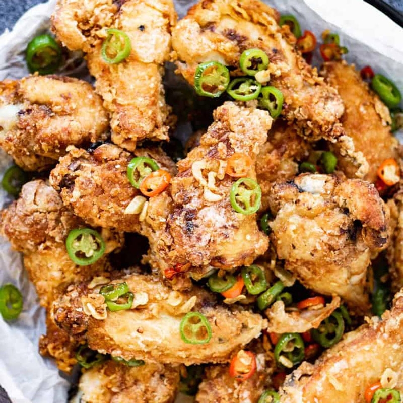 Cánh gà rang muối - 10