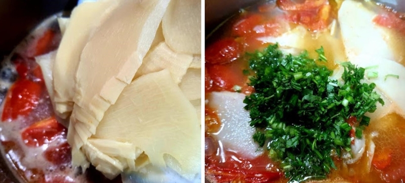 Canh hàu nấu măng chua ảnh 11