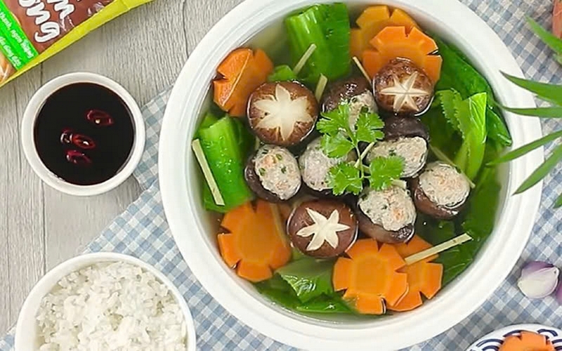 canh mọc nấm ảnh 1