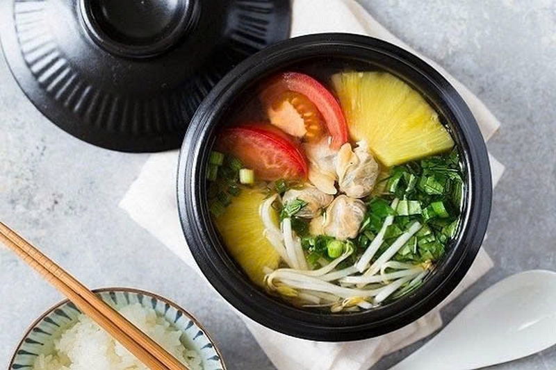 Canh ngao nấu dứa ảnh 4