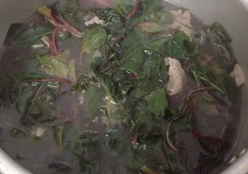 thanh pham canh rau den thit bo