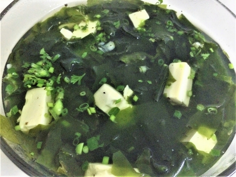 Canh rong biển đậu hũ non ảnh 4