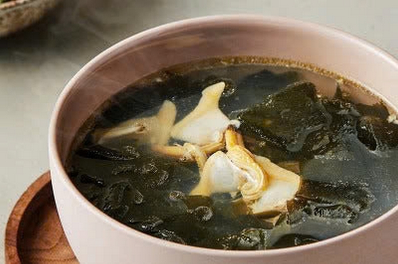 canh rong biển nấu ngao ảnh 2