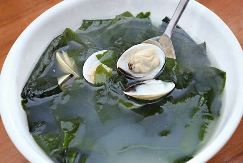 canh rong biển nấu ngao ảnh 5
