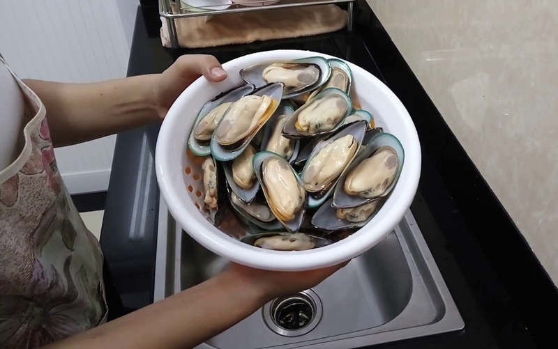 canh rong biển nấu vẹm 1