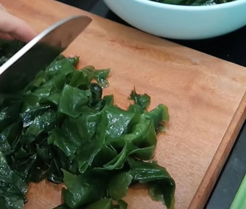 canh rong biển nấu vẹm 4