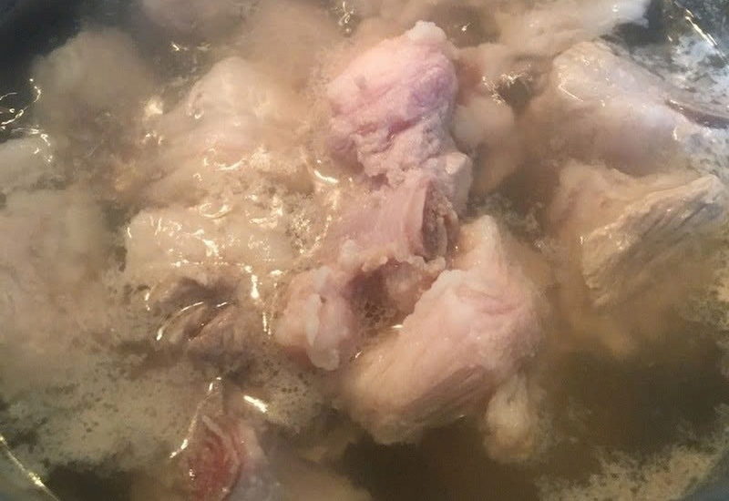 canh rong biển sườn heo ảnh 4