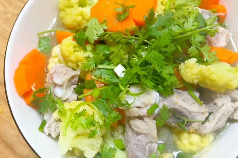 canh sườn non hình 11