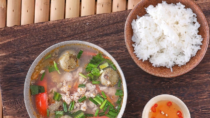 Một số lưu ý khi nấu canh thịt băm nấu quả sấu