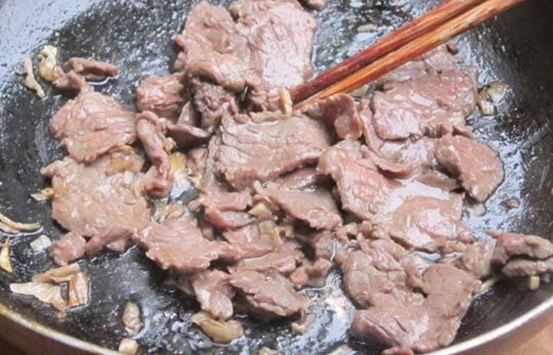 canh thịt bò nấm hương ảnh 4