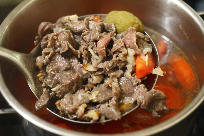 Canh thịt bò rau răm - 07
