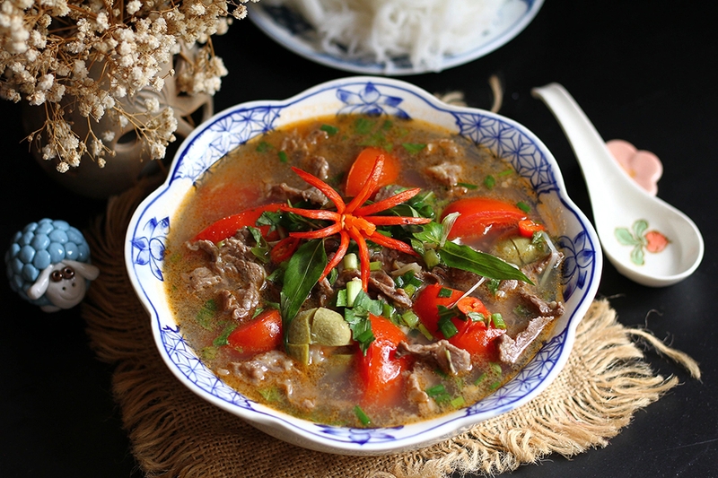 Canh thịt bò rau răm - 08