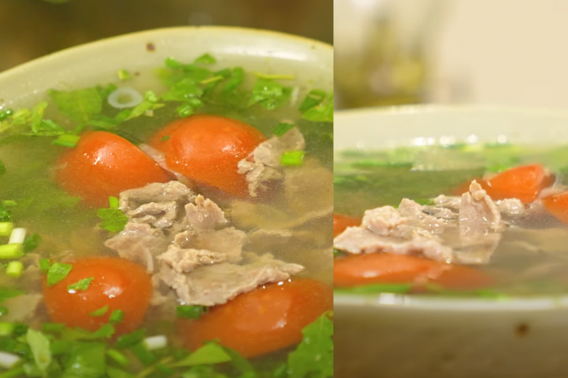 Canh thịt bò thuôn hành răm (5)
