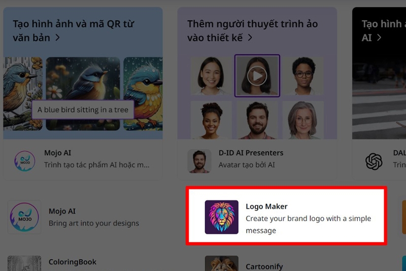 Khám phá Canva AI 3