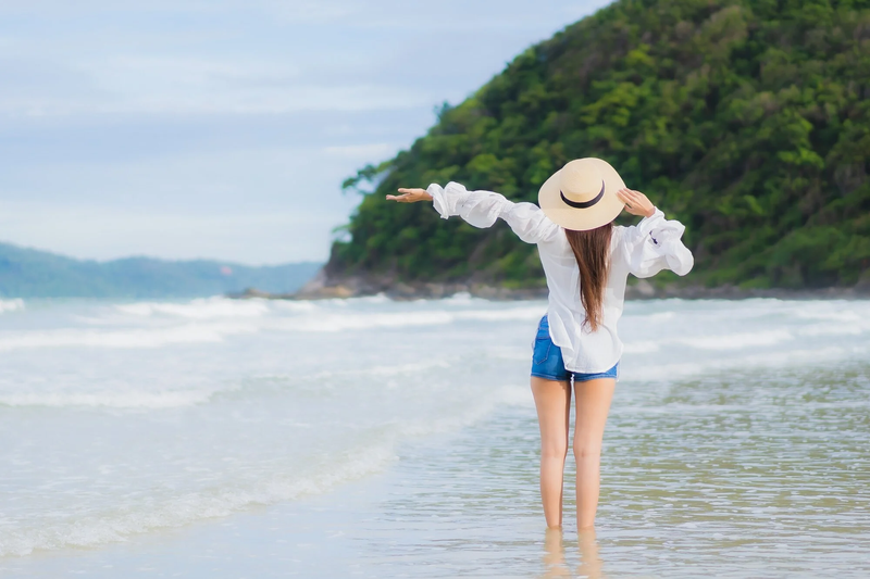 Cap đăng ảnh đi biển ảnh 6