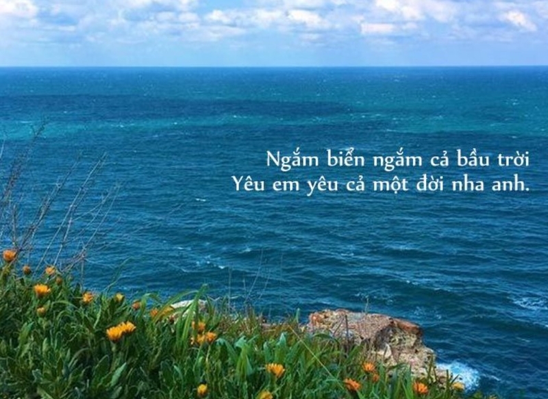 Cap đăng ảnh đi biển ảnh 11