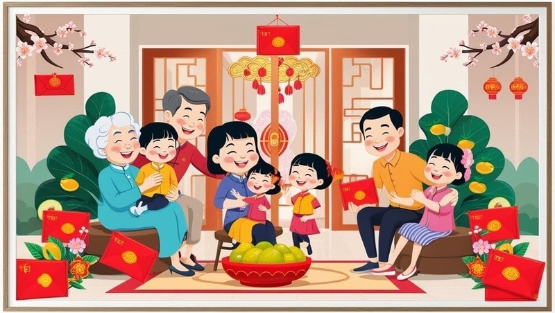 cap đăng ảnh tết 2025 hình 4