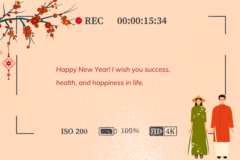 Cap đăng ảnh Tết 2026 bằng tiếng Anh hay