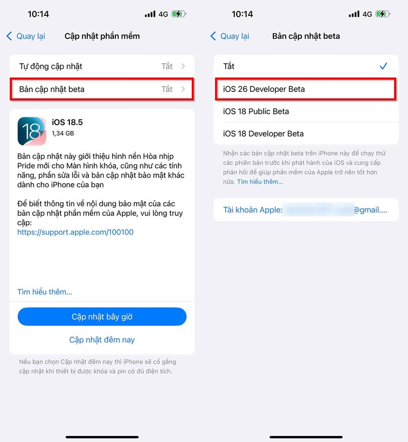 Cách cập nhật iOS 26 Developer Beta trên iPhone ảnh 3